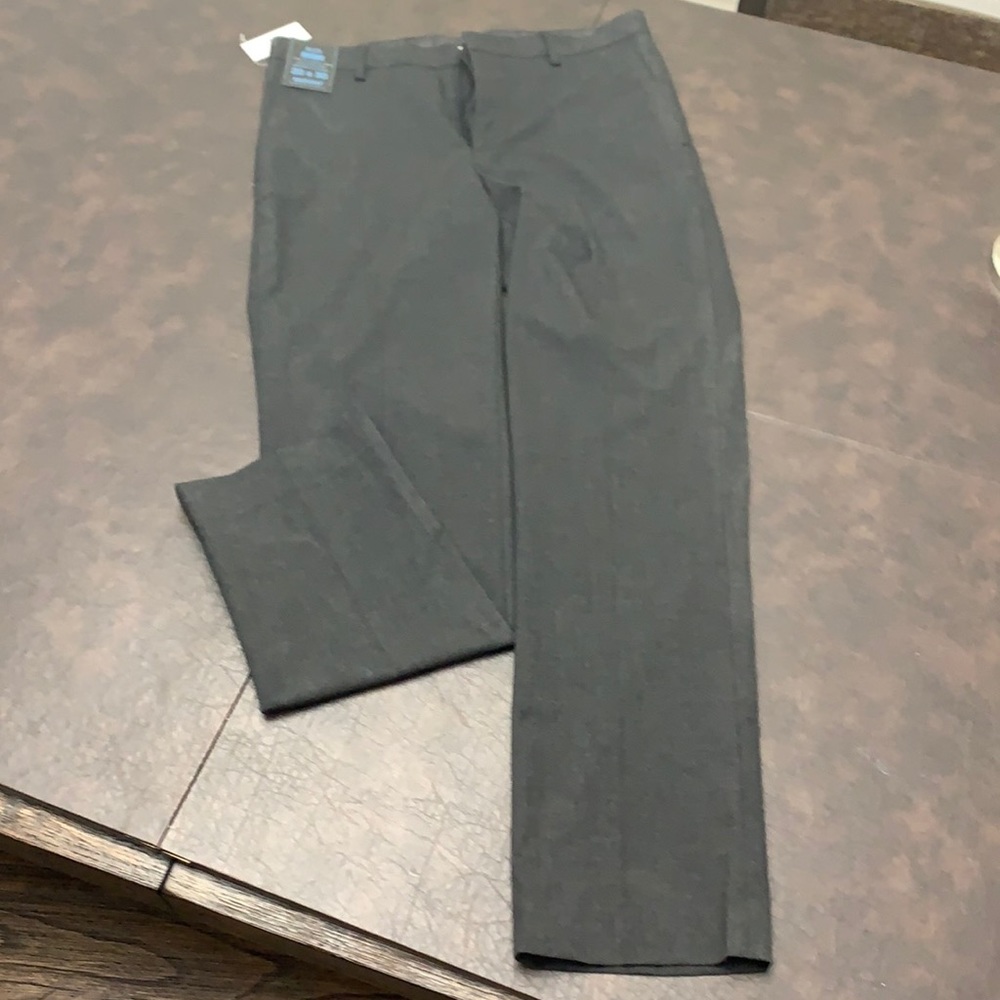 Murano slim fit flat front narrow leg dress pants